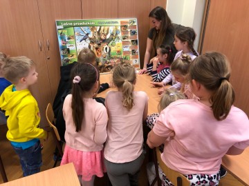 Dzień Ziemi 2025 w BPK w Bibliotece Pedagogicznej w Skierniewicach, Aneta Brzezińska, Elżbieta Burzyńska ,, , 