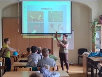 Dzień Ziemi 2025 w BPK w Bibliotece Pedagogicznej w Skierniewicach, Aneta Brzezińska, Elżbieta Burzyńska ,, , 
