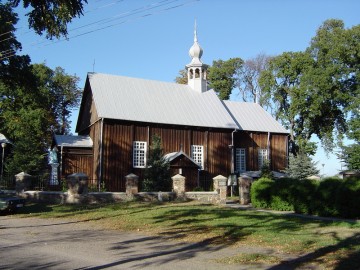 Drewniany kościół w Starej Rawie z XVIII w.