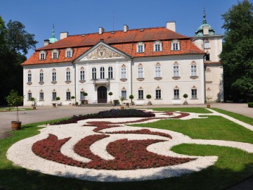 Partery kwiatowe za pałacem w Nieborowie, <p>fot. Krzysztof Pira</p>