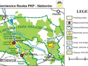 Skierniewice - Rawka PKP - Nieborów, 