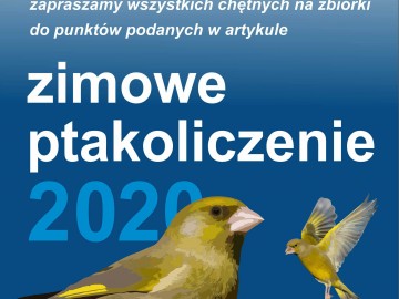 Zimowe Ptakoliczenie 2020 - zaproszenie, 