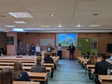 Relacja zdjęciowa z eliminacji okręgowych XLI Olimpiady Wiedzy Ekologicznej, 