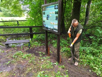 Odnowienie infrastruktury w otoczeniu źródła Niechmirów, 